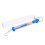 Blue Cylinder Spring Balance Scale For Science Laboratory-5N 1
