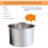 6-Pack Stainless Steel Double Boiler, Heat-Resistant Handle 2 Cup Capacity, Universal Pad 3