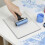 Gel Printing Plate Include Rubber Roller 8.07x8.07Inch 4