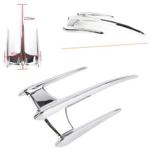 2X Motorcycle Front Accent Decoration Trim for Goldwing GL1800 F6B VTX1300 VTX1800