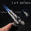 Torch Lighter Windproof Adjustable Double Flame Jet Cigar Lighter for BBQ Kitchen Outdoor Use 2