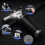 Torch Lighter Windproof Adjustable Double Flame Jet Cigar Lighter for BBQ Kitchen Outdoor Use 5