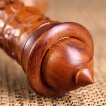 Vertical Redwood Solid Wood Burner Wooden for Sticks 29cm Living Room Stick Base Home Decoration