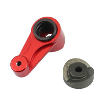 Metal Servo Arm Servo Horn for 1/24 RC Crawler Car Axial SCX24 90081 AXI00001 Upgrade Parts Accessories,1