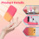 4 Pack Torch Lighters Refillable Butane, Windproof Jet Flame with Precise Torch Flame, MultiColor Set 3