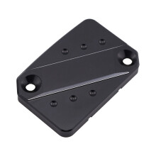 Motorfiets Voorremvloeistofreservoir Dop Afdekking voor V7 Racer V7 Stone (Zwart)