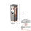 Gold Matte Butane Torch Lighter, Windproof Refillable Flame with Adjustable Control, Durable Metal Gift 5