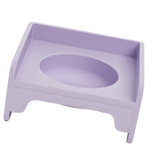 Plat carré pour animaux de compagnie, distributeur de-Violet
