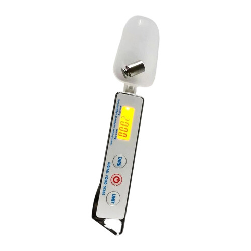 Compact ABS Spoon Scale 100g Capacity 0.01g Precisions-White