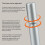 Phone Back Glass Removal Tool with Adjustable Force Control, Metal Grip and Rotating Tail Cap for iPhone 5