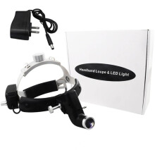 Medical LED Headlight with Clear Focused Illumination, Rechargeable Lithium Battery, Lightweight Headband DY006