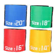 4pcs Drum Cymbal Mute Pads Set Noise Reduction Belts for Quiet Practice and Drummers Gift