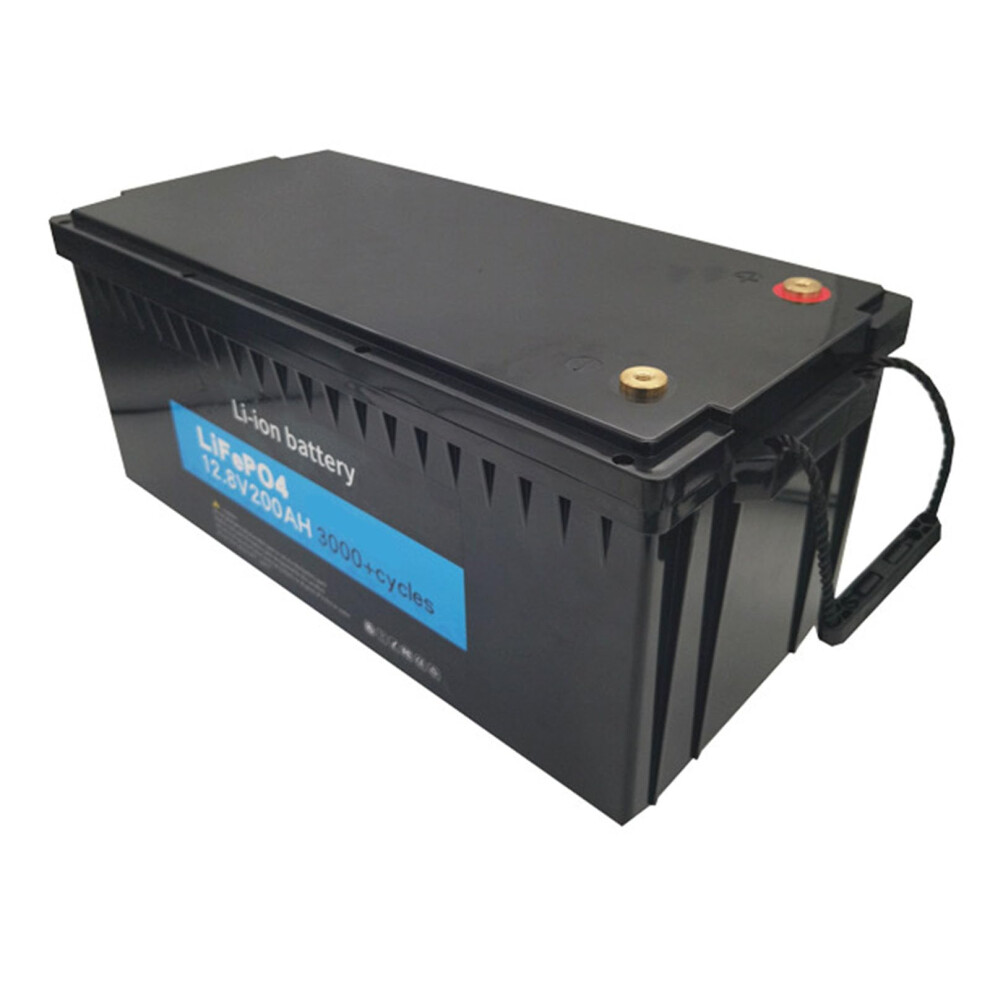 12.8V 100Ah Lifepo4 Battery With Builtin Bms, Deep Cycle For Rv, Solar, Emergency Power 9073542171072