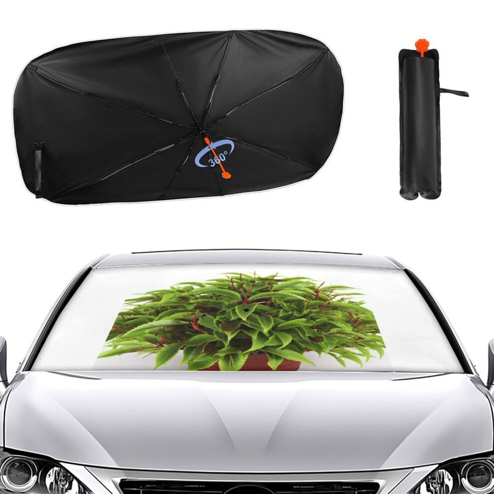 Car Windshield Sun Shade Umbrella 2024 Upgraded Uv Reflection Shield Heat Reduction For Sedan Suv Truck 9351714649322