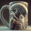 11oz Becher - Alien-Kaffeebecher - Geschenk für Horrorfans 0619 3