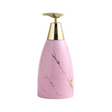 Ceramic Soap Dispenser 470ml Nordic Minimalist Cone Design for Bathroom Lotion and Hand Soap