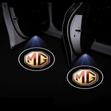 stuks autodeurverlichting met laserprojectorlogo, draadloze HD-verlichting voor in de auto, compatibel met MG 6 350 42 550 ZT 7 ZS HS GS
