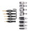 Woodworking Tapper Hexagonal Shank Screw Countersunk Drill Bit 1
