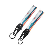 2pcs Fashionable Key Strap Make Of Nylon And Metal For-FC33