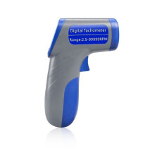 DT-6685 Digital Non-Contact Laser Tachometer to 99999 LCD Display Auto Manual RPM Speed Tester Data Record Meter