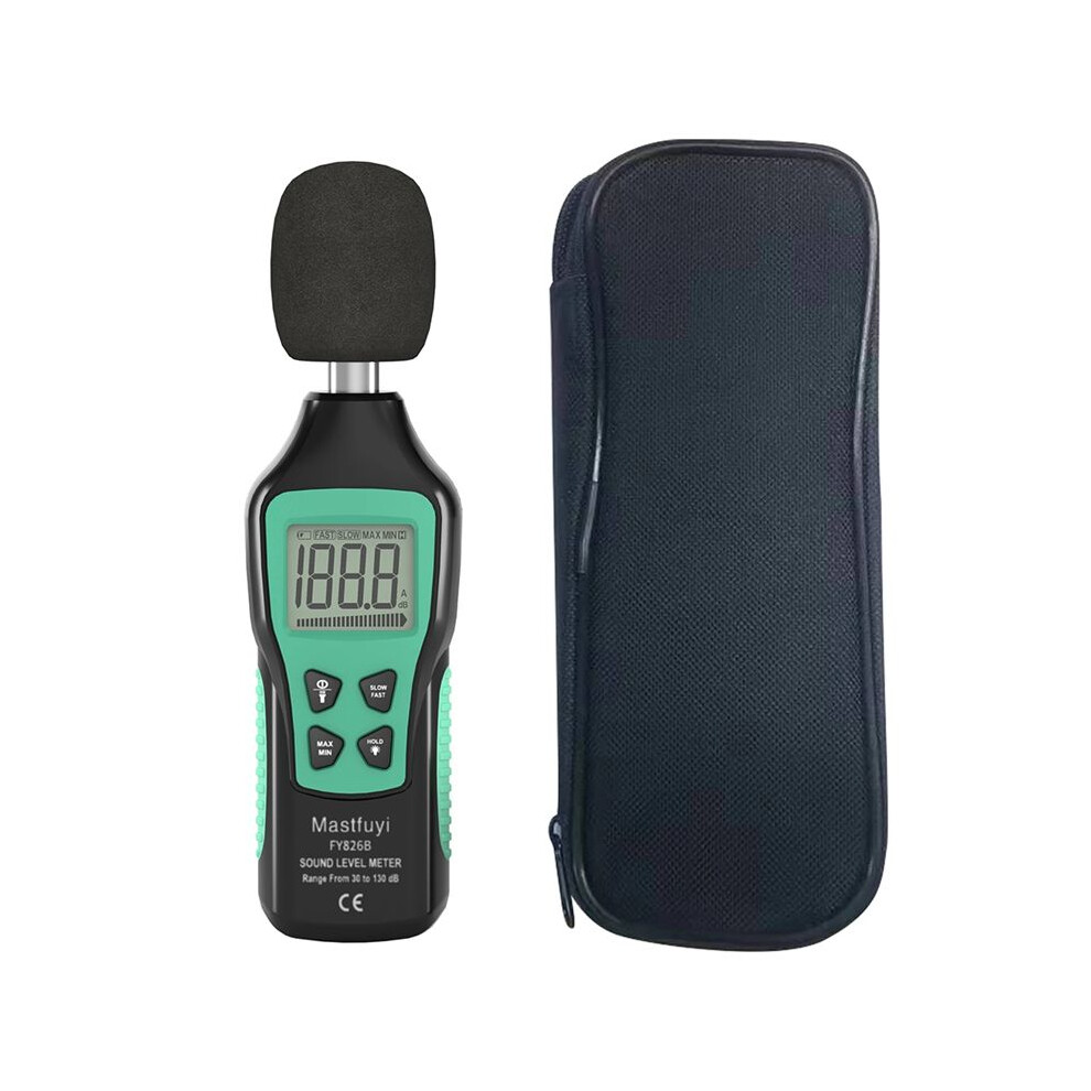 Mastfuyi Digital Noise Meter Sound Level Meter Handheld Db Meter A-Weighted 30-130Db Audio Measuring Decibel Monitor 6033105768869
