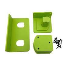 3pcs Wall Mount Battery and Tool Holder for  12-18V Lithium Battery Power Tool Drill Storage Hangers Shelf Tool