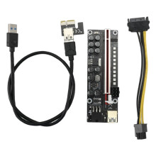 V014-MAX PCI-E Riser-Kaart USB 3.0-Kabel PCI Express 1X Naar 16X Extender PCIe-Adapter voor GPU BTC-Mining