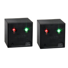 Laser Party Lights Rechargeable Portable Stage KTV Disco Lamp Atmosphere Laser Lights Flash Party Xmas Wedding Bar 2 Pcs
