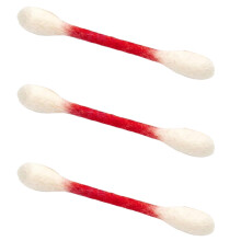 1/3/5Pcs Indoor Dental Care Zahnen Kätzchen Kauen Sticks-Rot 3St