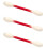 1/3/5Pcs Creative Felt Cotton Swabs Kitten Toy-Red 3pcs 1