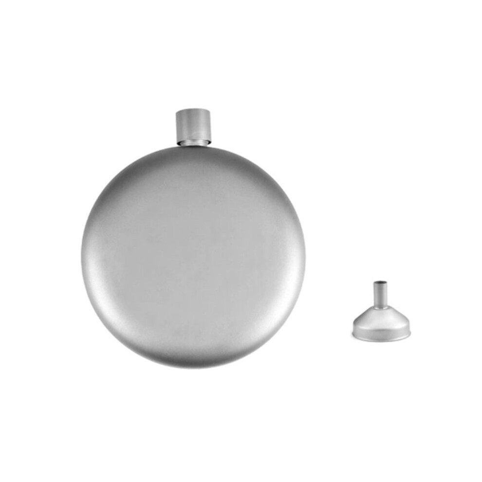 180Ml Titanium Flask With Funnel Screw Cap Seal Ultra- Portable Wine Flask Whiskey Flask For Men Light 6032911960405