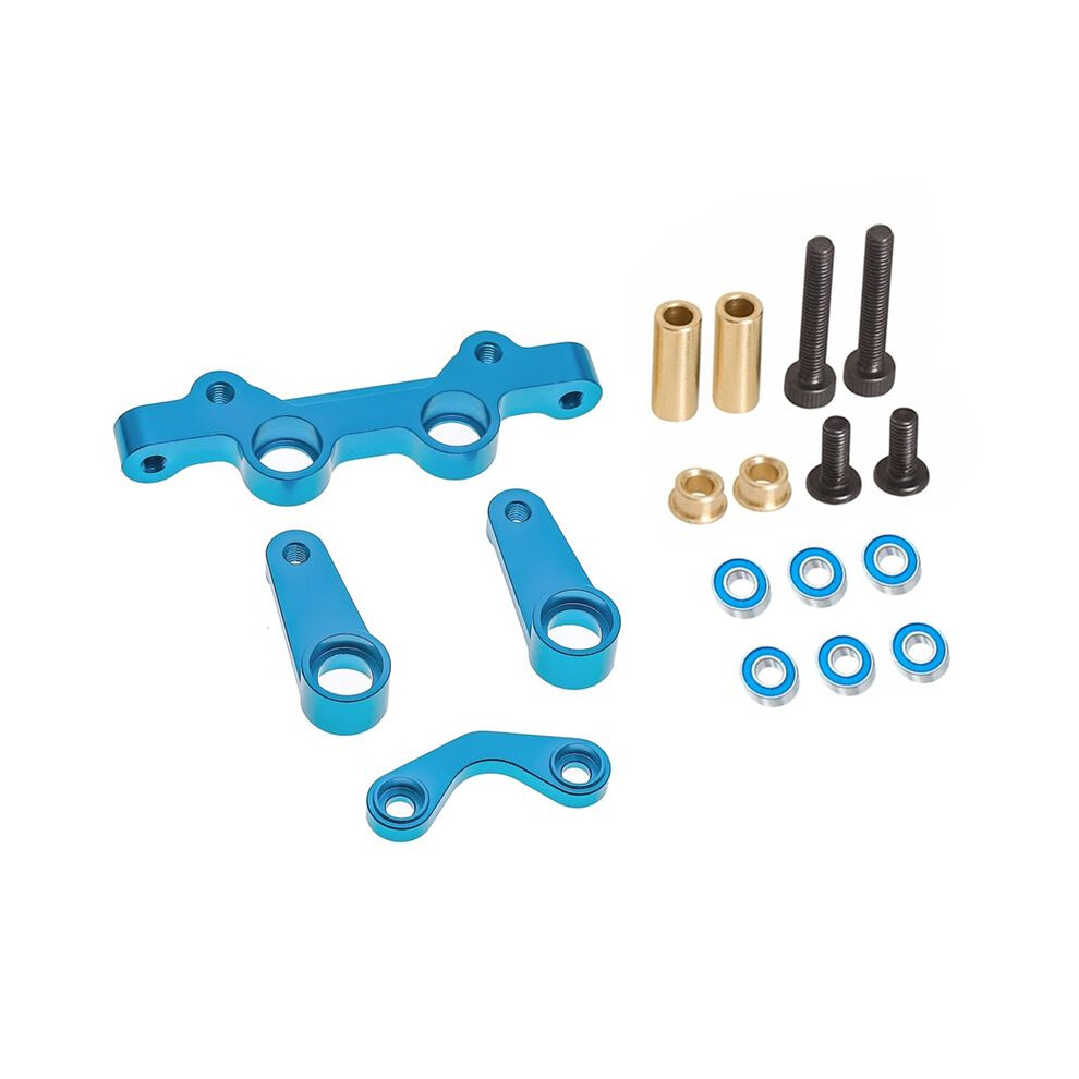 Rc Car Upgrade Aluminum Alloy Steering Kit For 1/10 Fighter Nxgen Dt04 Rc Car Accessories 6032923184271