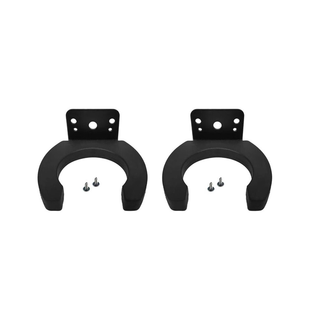 2 Pcs Universal Wireless Microphone Hook Holder Stands Wall Hanger Rack Clip Clamp Brackets Wall Mounted 6032990622058