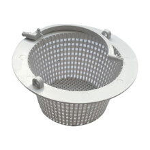 Pool Skimmer Basket with Handle for Above Ground Pools, Easy Debris Removal, Durable Replacement