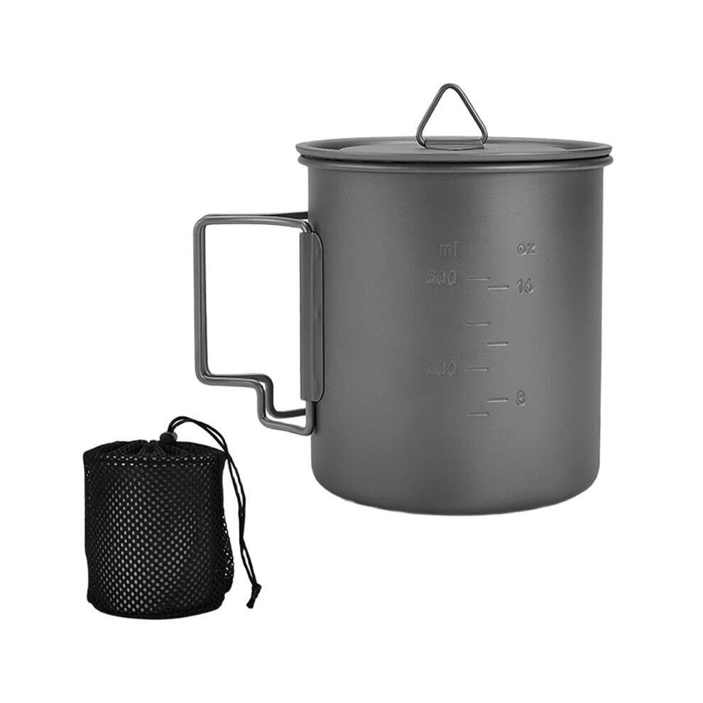 Camping Ultralight Titanium Water Cup Picnic Water Coffee Mug Beer Cup 750Ml 6032999240260