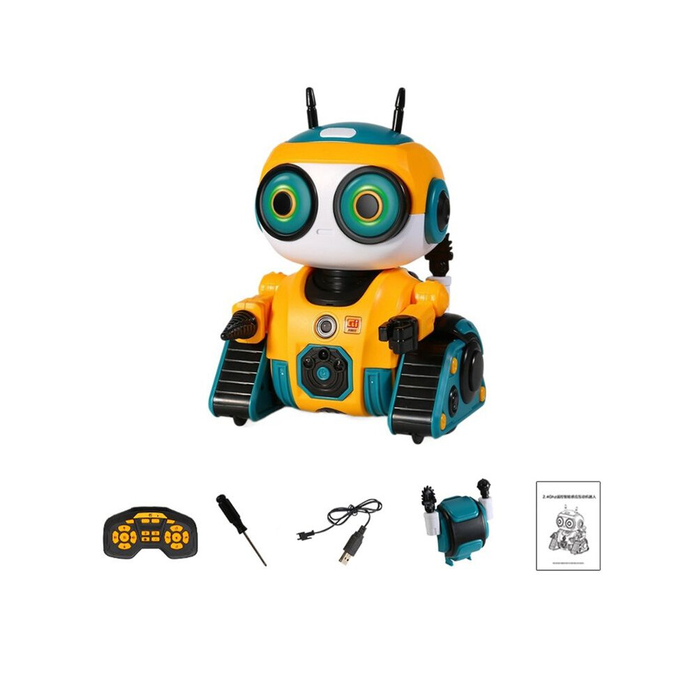 Tauoh Intelligent Rc Robot 2.4G Remote Control Robot Induction Interactive Dance Music Gesture Sensing Robot Birthday Gifts B