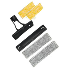 For WV1 WV2 WV5 WV7 Window Cleaning Machine Attachment Cleaning Spray Bottle Nylon Sticker and Mop Pad Kit 6PCS