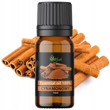 100% Naturalny Olejek Eteryczny | CYNAMONOWY | AROMATERAPIA | 10ml