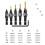 Woodworking Tapper Hexagonal Shank Screw Countersunk Drill Bit 3