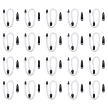 20X Flexible Tube Mouth Organ Pianica Mouthpiece Musical Instrument Accessories for 32 / 37 Key Melodica