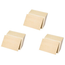 45 Stücke  Handwerk Board Modell Spielzeug Gebäude Schnitzen Handwerk PäDagogisches DIY Zubehör DIY  Chips