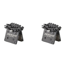 ZEROING 2 Pair MTB Bike J03A Resin Cooling Fin Ice Tech Bicycle Hydraulic Disc Brake Pads Oil Calipers for Oil Brakes