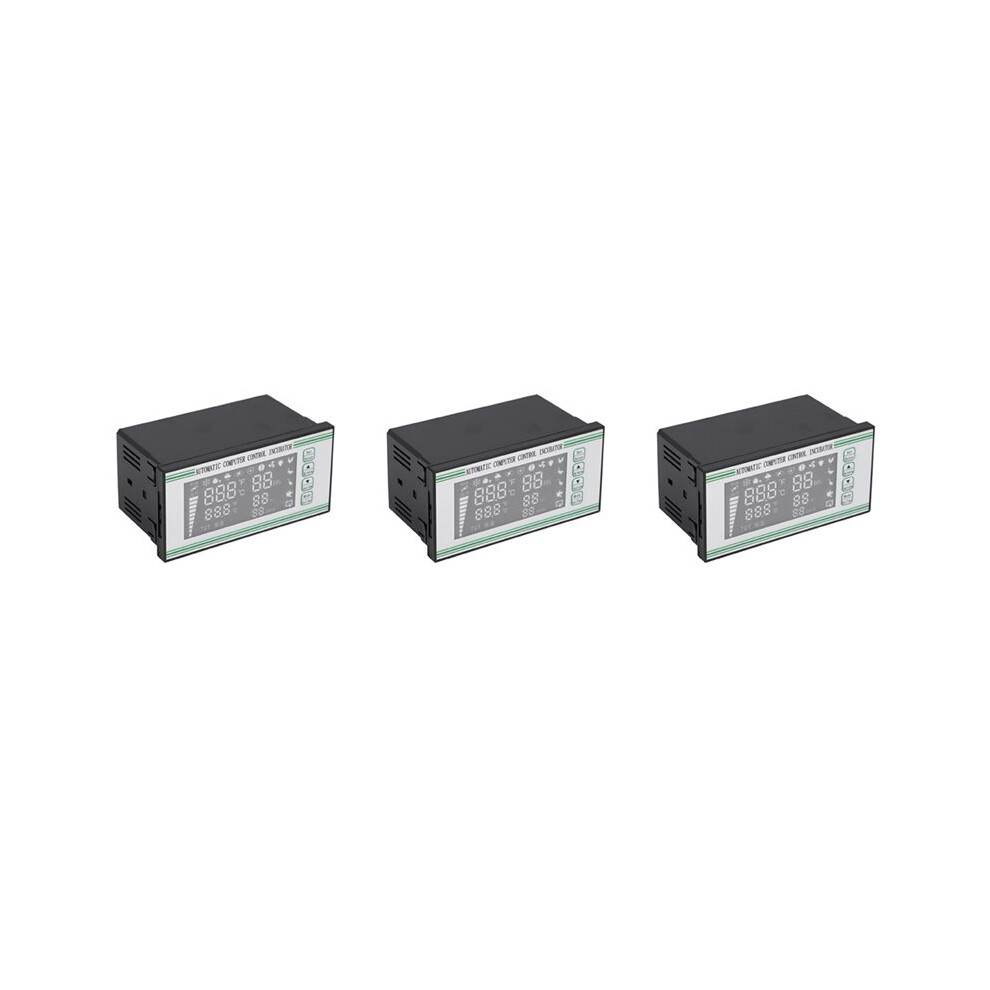 3X Xm-18S Egg Incubator Controller Thermostat Hygrostat Full Automatic Control Black 6031929419424