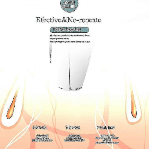 Epilator Laser Pulserende Lys Ansigt Elektrisk Kvinde Professionel -H 2