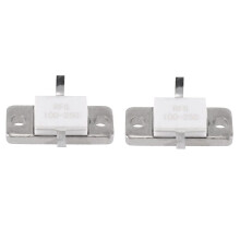 2X 250Watt 100Ohm WEERSTAND Flens BEVESTIGING 250 WATT 100 OHMS Beryllium Oxide RFR 100-250