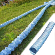 Corrugated Perforated Drain Pipe 72ft, SteelReinforced Landscape Drainage Tube with DualLayer Filtration for Fast Water Diversion