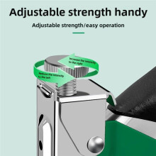 4 in 1 Manual Nailing Gun Construction Stapler Heavy Duty Air Nail Woodworking Special Staple Book Household DIY