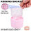 Denture Case,Leak Proof Denture Bath Cup for Travel,Denture Container Cups for Soaking Full & Partial Dentures 4