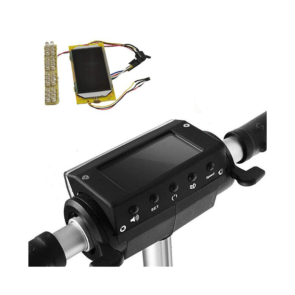 5X 36V Electric Scooter Display Lcd Screen 8 Inches Electric Scooter Replacement Accessories Suitable For S1 S2 S3 4712988028353