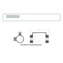 5X Support D'Affichage KT-LCD3 Support D'Affichage de Système de Vélo électrique pour Ebike KT Kunteng LCD 3 Display